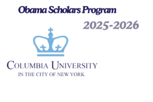 Read more about the article Columbia University Obama Scholars Program 2025-2026